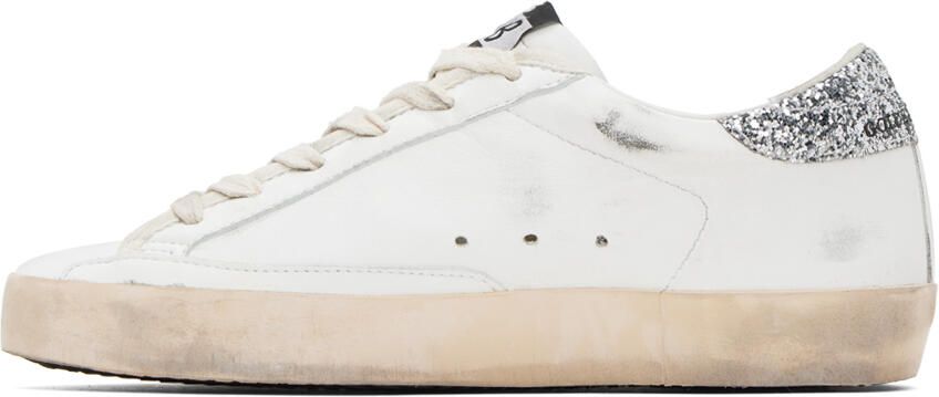 Golden Goose SSENSE Exclusive White Limited Edition Superstar Sneakers - Picture 3