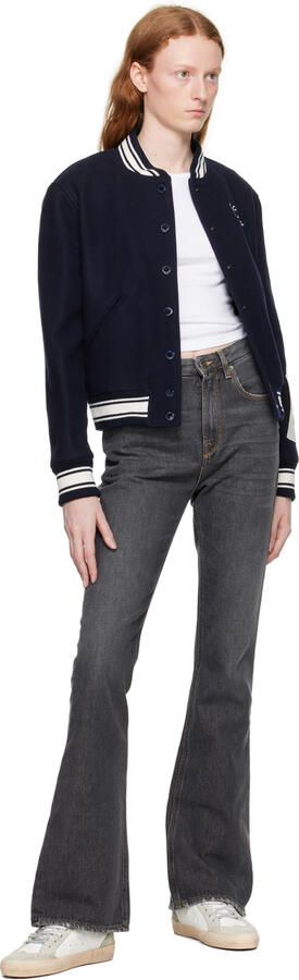 Golden Goose SSENSE Exclusive White Mid Star Sneakers - Picture 4