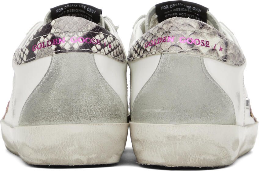Golden Goose SSENSE Exclusive White Super-Star Sneakers
