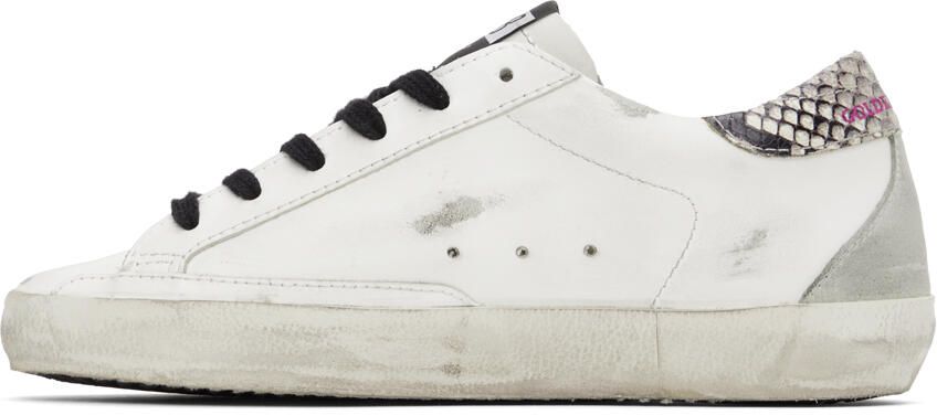 Golden Goose SSENSE Exclusive White Super-Star Sneakers - Picture 3