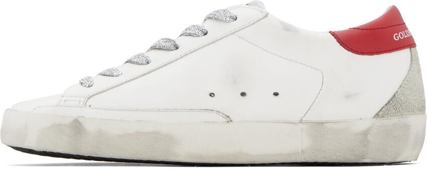 Golden Goose SSENSE Exclusive White Super-Star Sneakers - Picture 3