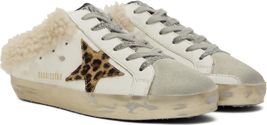 Golden Goose SSENSE Exclusive White Superstar Sabot Sneakers - Picture 2