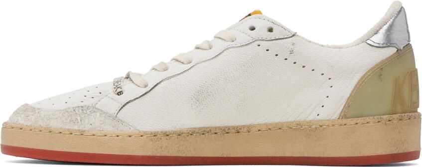 Golden Goose White Ball Star Sneakers - Picture 3