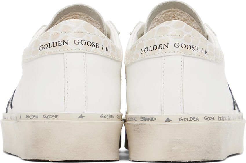 Golden Goose White Hi Star Classic Sneakers