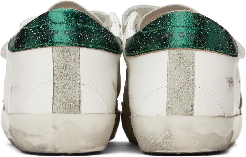 Golden Goose White Old School Sneakers