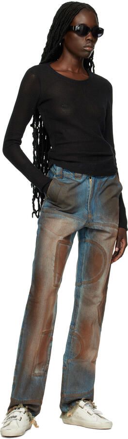 Golden Goose White Old School Sneakers - Picture 4