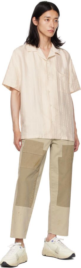 Golden Goose White Running Sole Sneakers - Picture 4