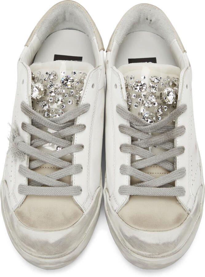 Golden Goose White Super-Star Skate Penstar Sneakers
