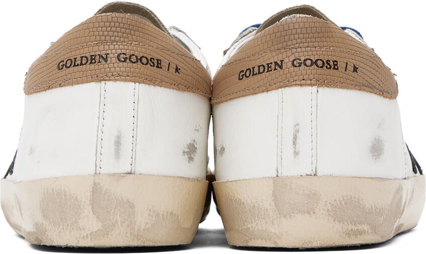Golden Goose White Super-Star Sneakers