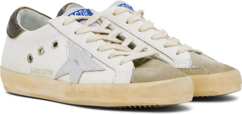 Golden Goose White Super-Star Sneakers - Picture 2