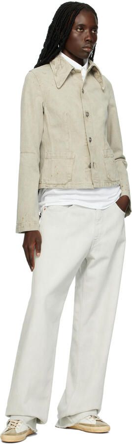 Golden Goose White Super-Star Sneakers - Picture 4