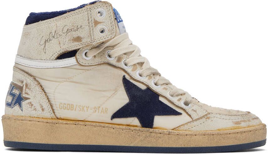 Golden Goose Off-White Sky Star Sneakers - Picture 5