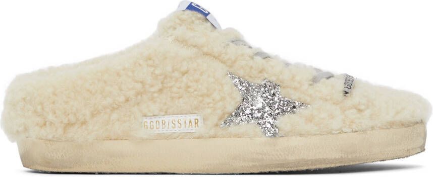 Golden Goose Shearling Superstar Sneakers - Picture 5