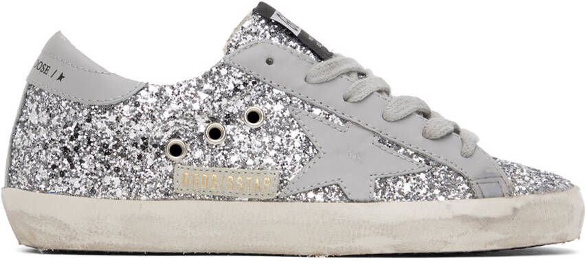 Golden Goose SSENSE Exclusive Beige Super-Star Double Quarter Sneakers - Picture 12