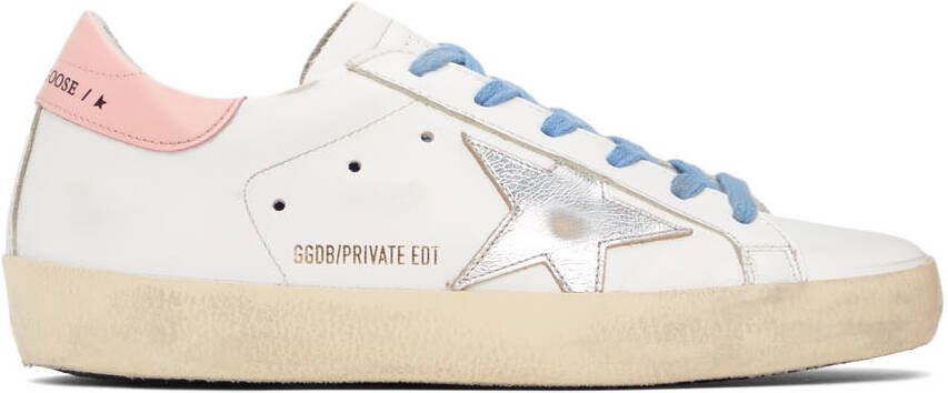 Golden Goose SSENSE Exclusive White Super-Star Sneakers - Picture 5
