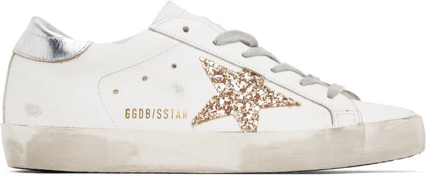 Golden Goose SSENSE Exclusive White Super-Star Sneakers - Picture 5