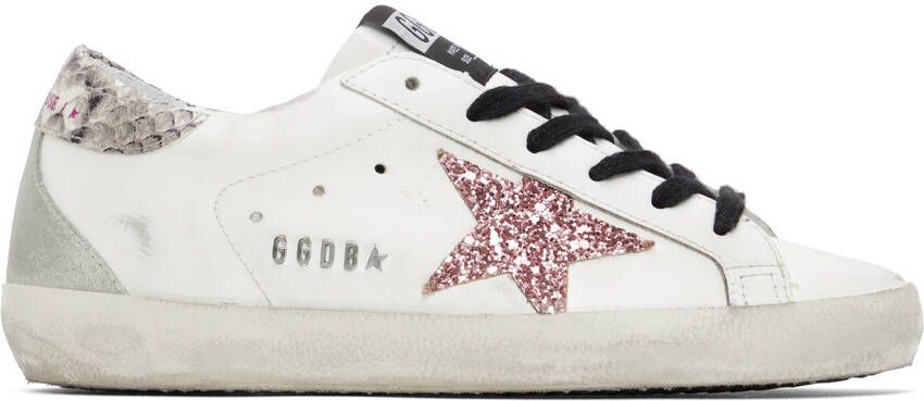 Golden Goose SSENSE Exclusive White Super-Star Sneakers - Picture 5