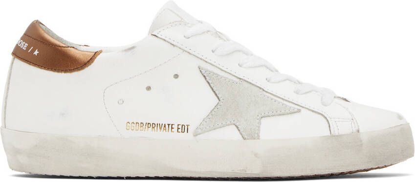 Golden Goose SSENSE Exclusive White Super-Star Sneakers - Picture 5