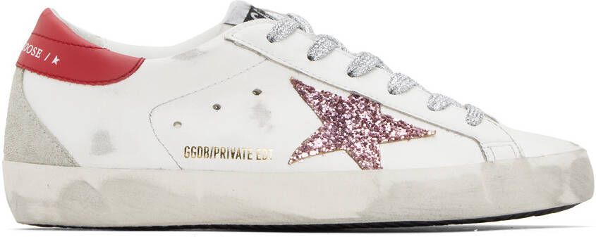 Golden Goose SSENSE Exclusive White Super-Star Sneakers - Picture 5