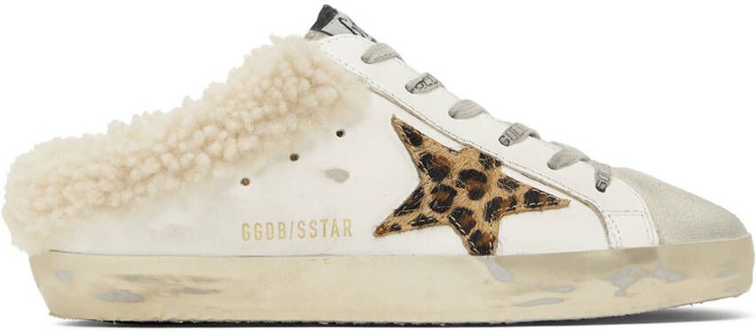 Golden Goose SSENSE Exclusive White Superstar Sabot Sneakers - Picture 5