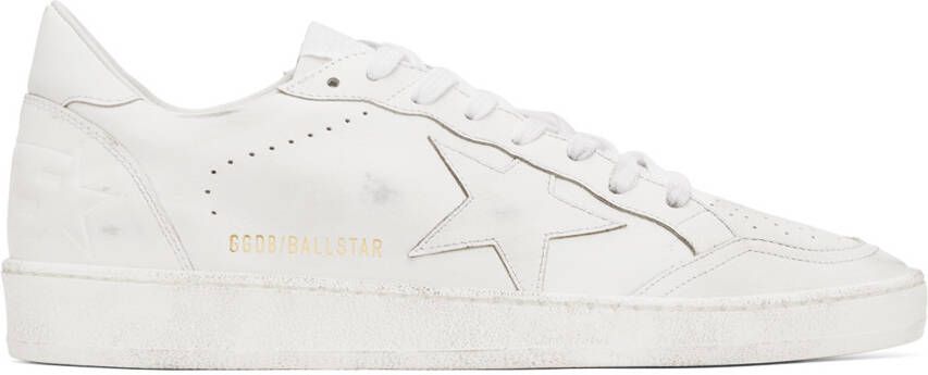 Golden Goose White Ball Star Sneakers - Picture 5