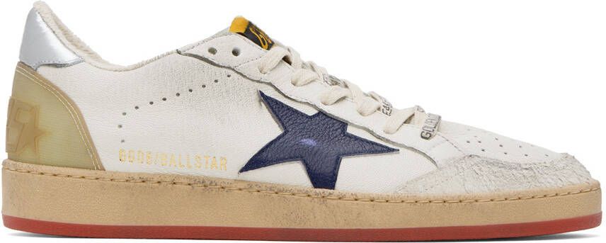 Golden Goose White Ball Star Sneakers - Picture 5