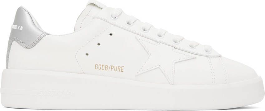 Golden Goose White Purestar Sneakers