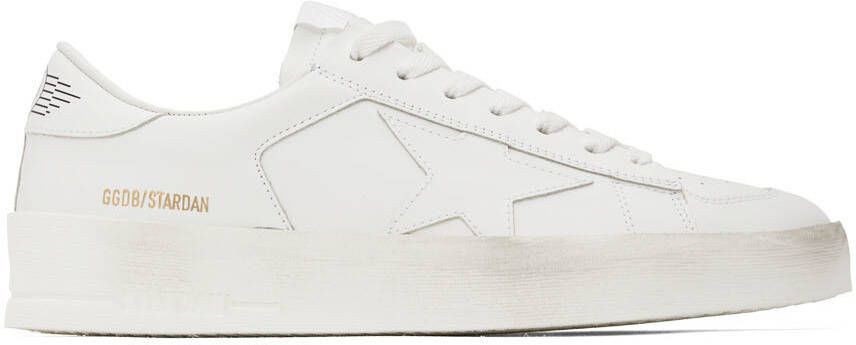 Golden Goose White Stardan Sneakers - Picture 5