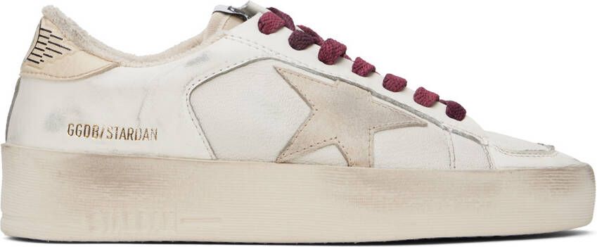 Golden Goose White Stardan Sneakers - Picture 10