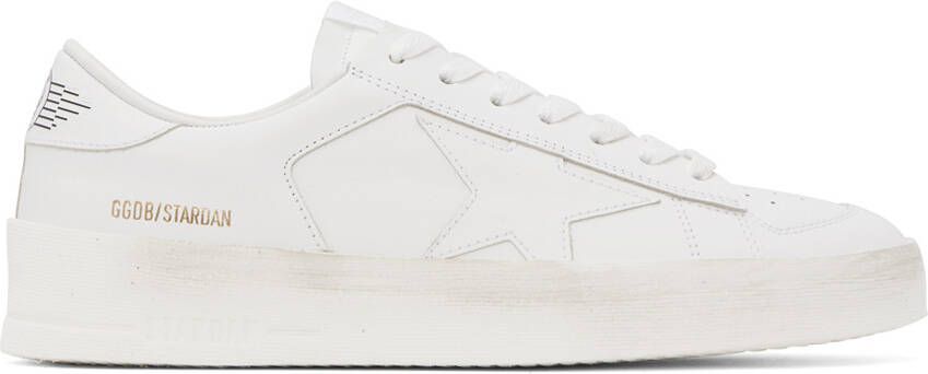 Golden Goose White Stardan Sneakers - Picture 5
