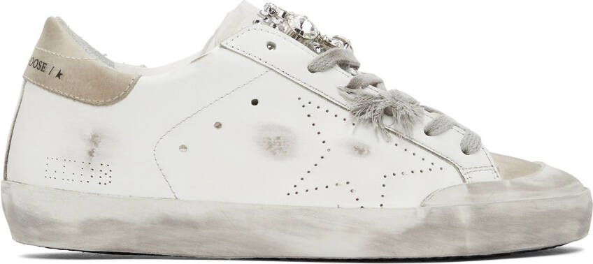 Golden Goose White Super-Star Skate Penstar Sneakers - Picture 5