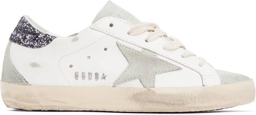 Golden Goose White Super-Star Sneakers - Picture 5
