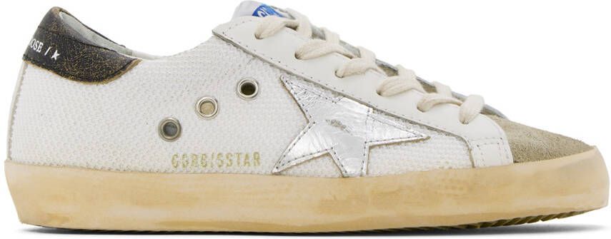 Golden Goose White Super-Star Sneakers - Picture 5
