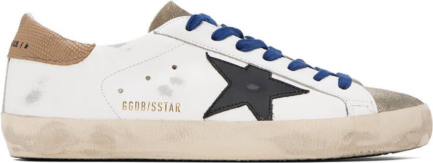 Golden Goose White Super-Star Sneakers - Picture 5