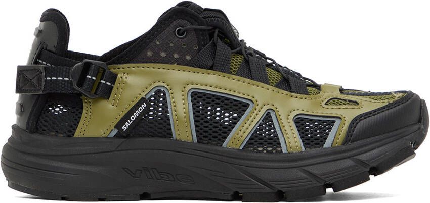 Gramicci Khaki Salomon Edition Techsonic Sneakers - Picture 4