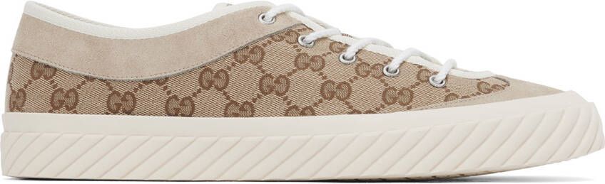 Gucci Beige GG Sneakers