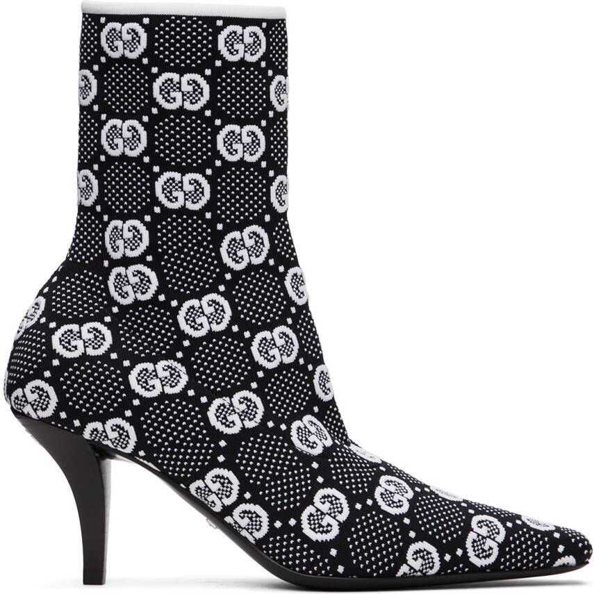 Gucci Black Demi Boots - Picture 5