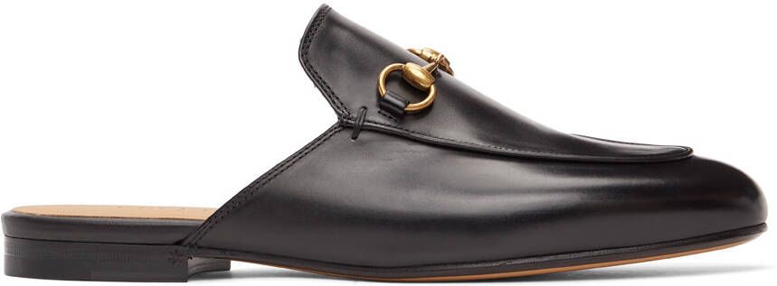 Gucci Black Princetown Classic Loafers