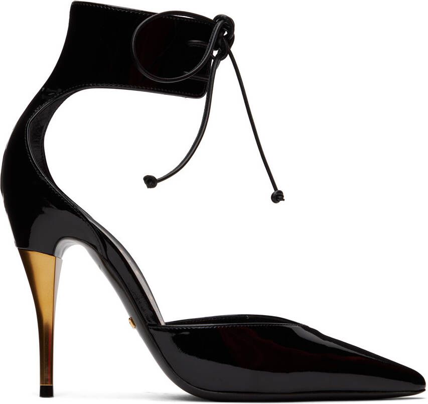 Gucci Black Priscilla Heels - Picture 5