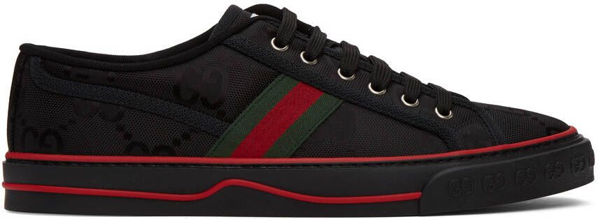 Gucci Black ' Tennis 1977' Off The Grid Sneakers - Picture 3