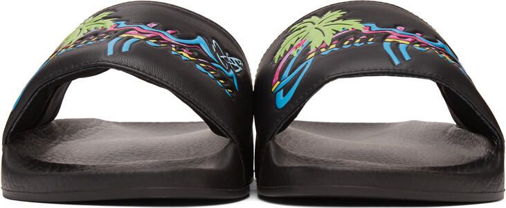 Gucci Black ' Hawaii' Pool Slides - Picture 2