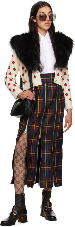 Gucci Black Horsebit Boots - Picture 4