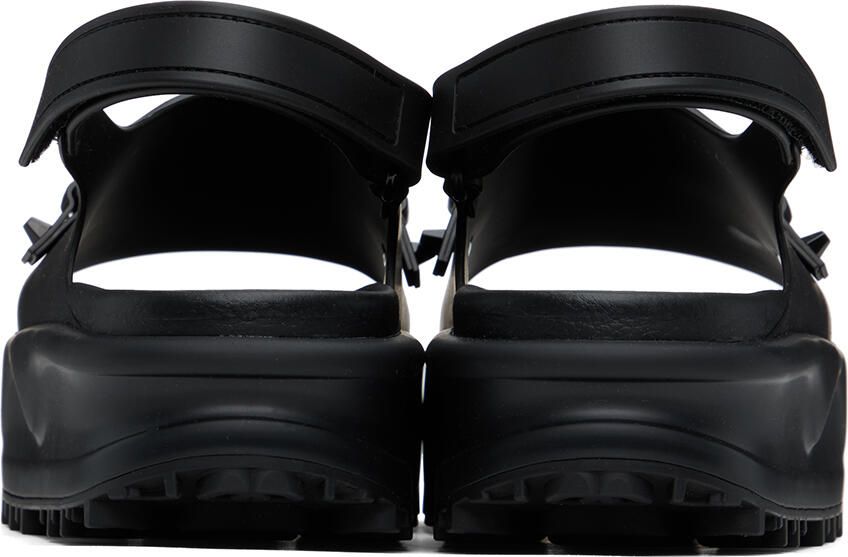 Gucci Black Horsebit Flatform Sandals