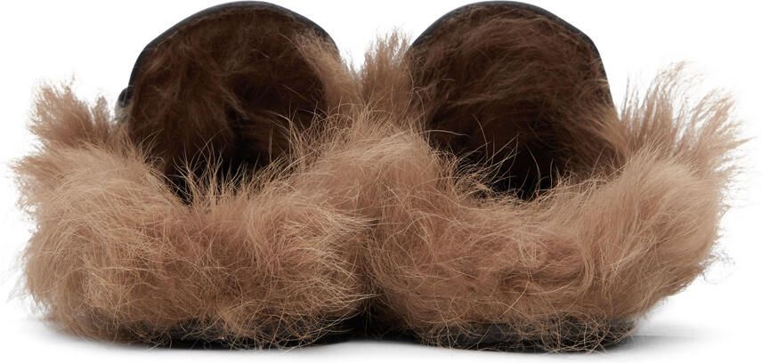 Gucci Black Horsebit Slip-On Princetown Loafers - Picture 2