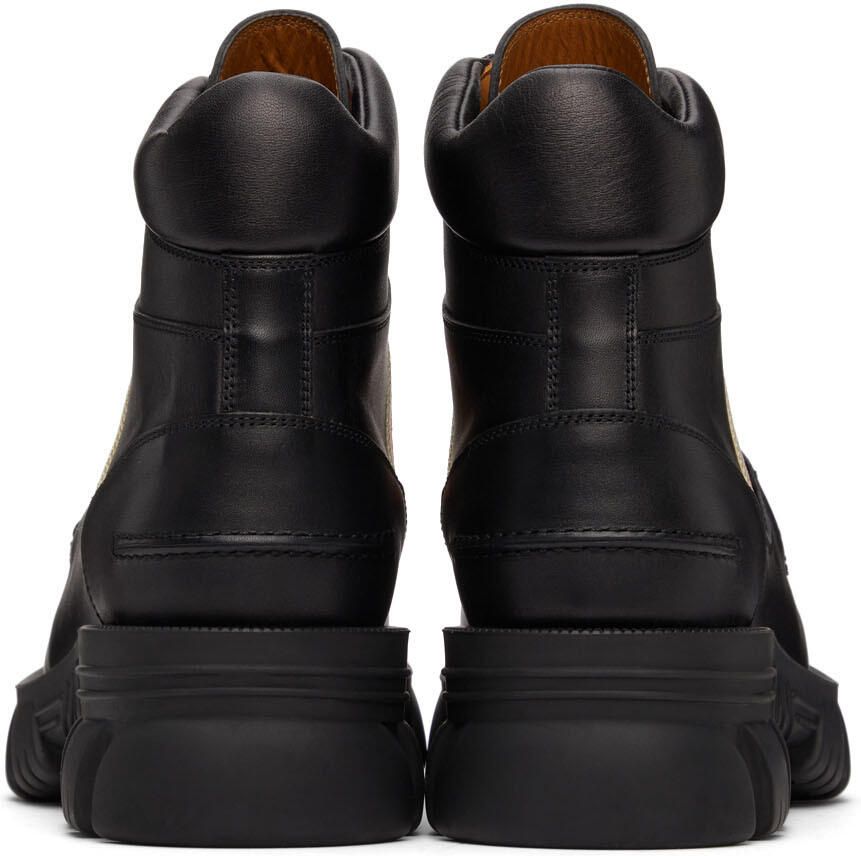Gucci Black Interlocking G Boots