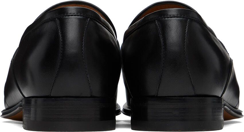 Gucci Black Interlocking G Loafers