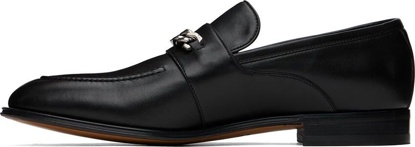 Gucci Black Interlocking G Loafers - Picture 3