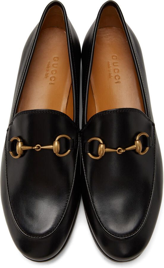 Gucci Black Jordaan Loafers