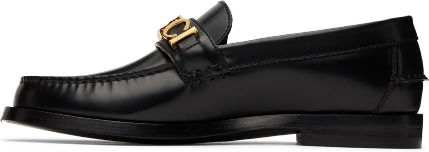 Gucci Black Logo Loafers - Picture 3