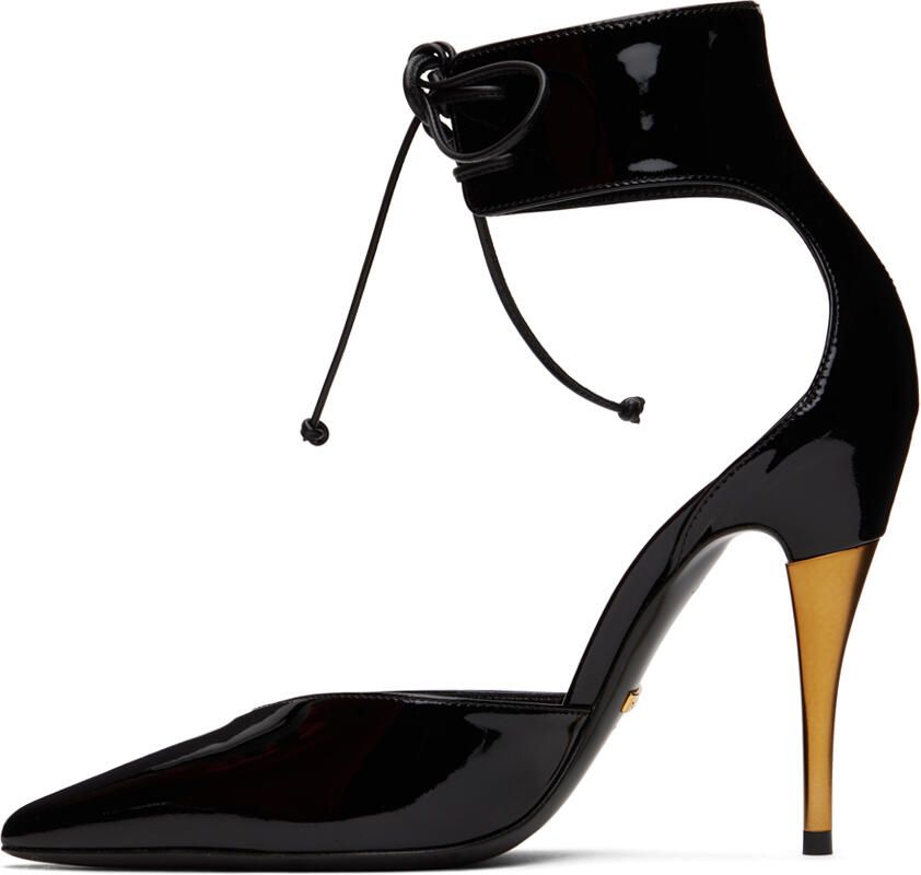 Gucci Black Priscilla Heels - Picture 2